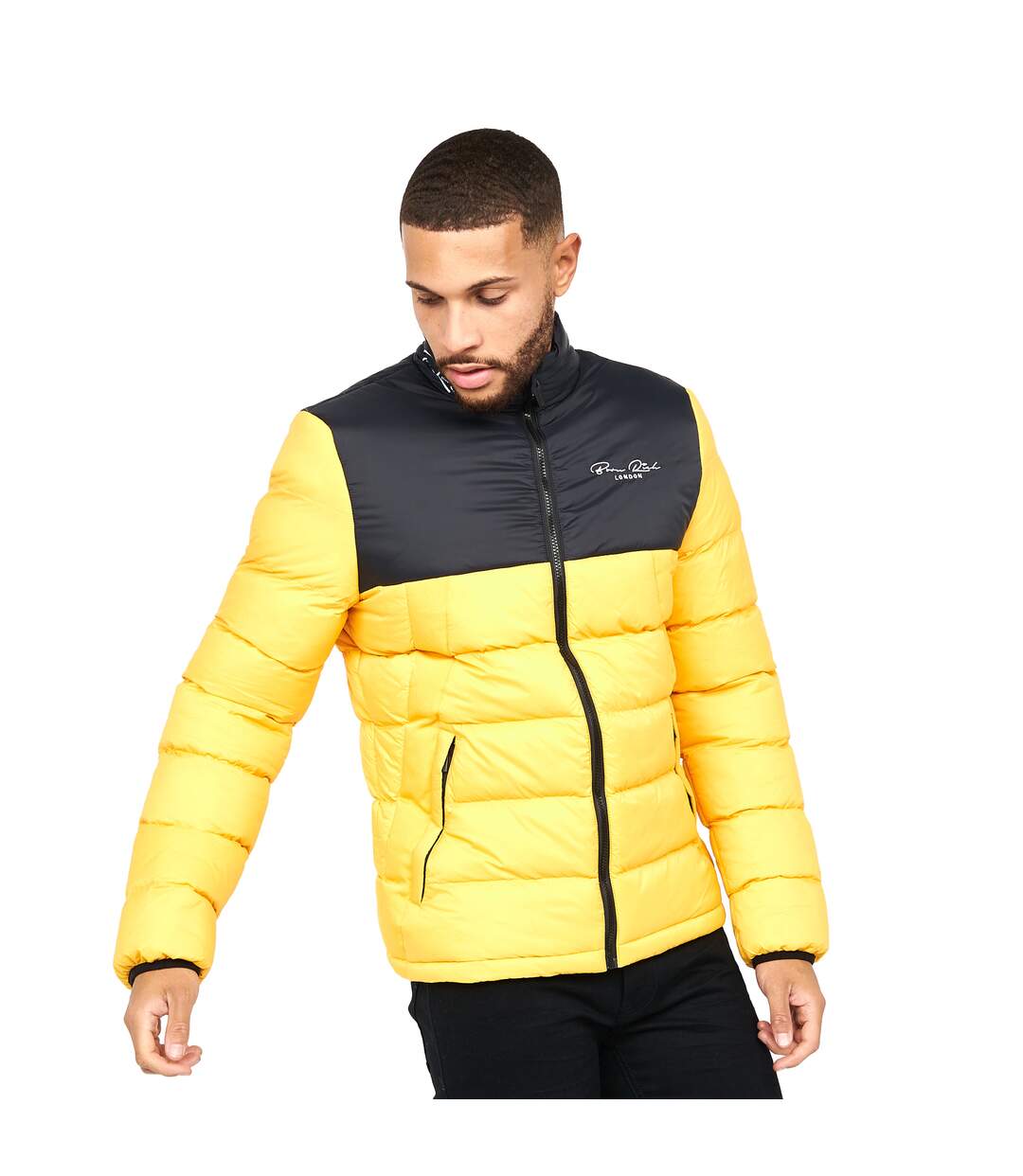 Doudoune Lyden Homme Jaune Born Rich-2