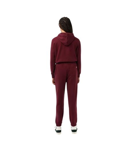 Pantalon De Jogging Motif/style Logo Brodé Adulte Rouge Lacoste