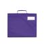 Quadra Classic Reflective Book Bag (Purple) (One Size)