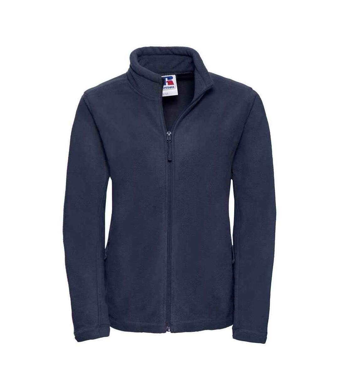 Womens/ladies outdoor fleece jacket french navy Russell