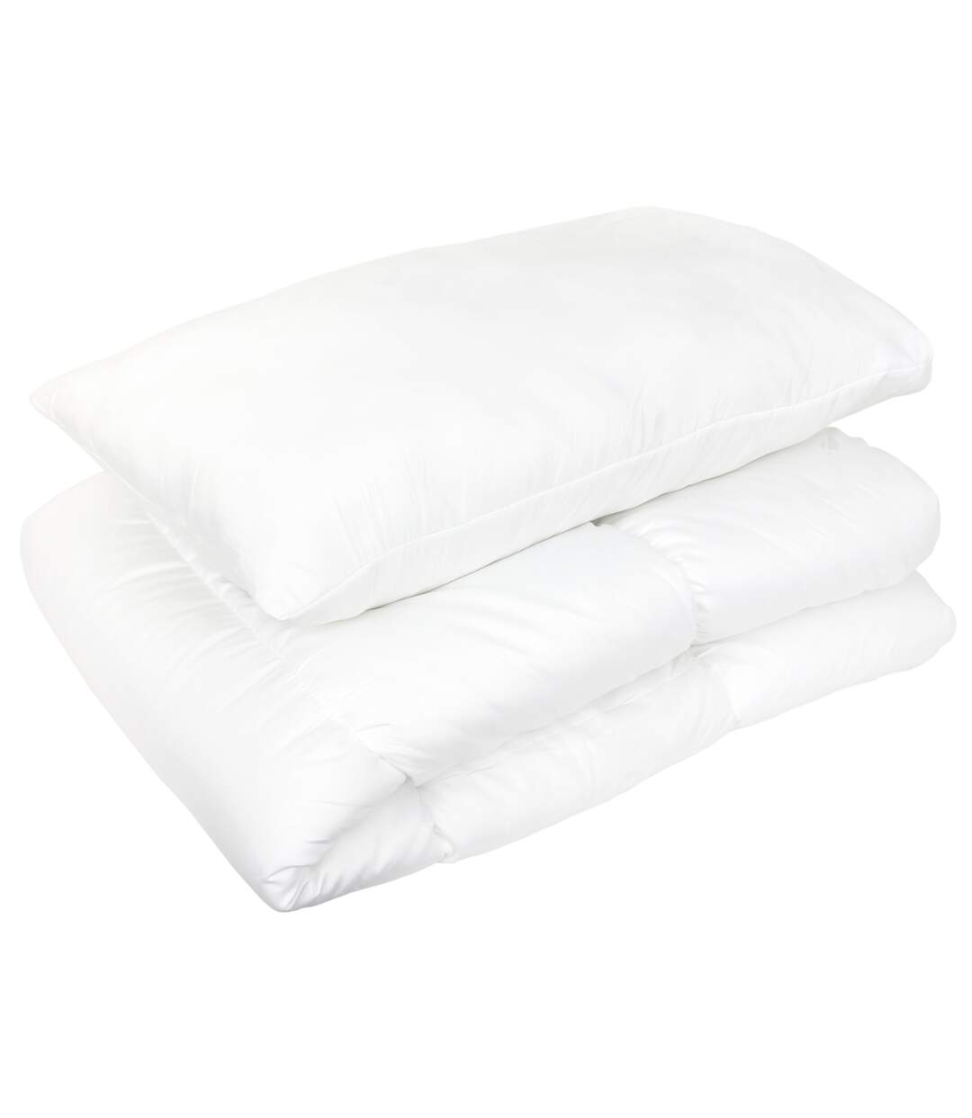 Pack couette et oreiller GAVROCHE polyester Fibre polyester Léger (été) Polyester-1