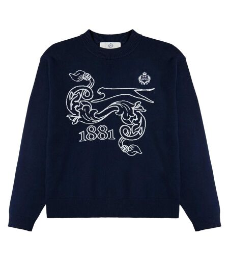 Sweat Décontracté Motif/style Logo Brodé Homme Bleu Slazenger