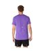 Mens Vented Regular Short-sleeved Top Purple Asics-3