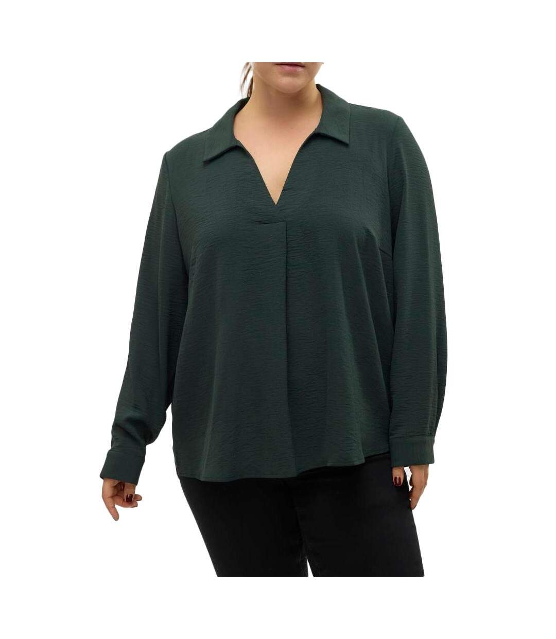 Blouse Verte Femme Vero Moda Curve Calva - 42