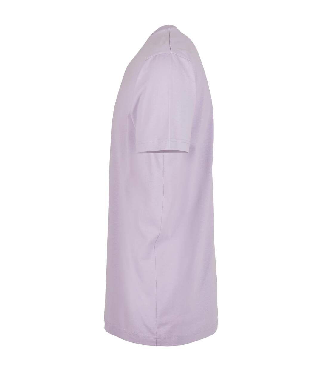 T-shirt À Col Rond Pour Hommes Lilas Build Your Brand-3
