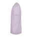 T-shirt À Col Rond Pour Hommes Lilas Build Your Brand-3