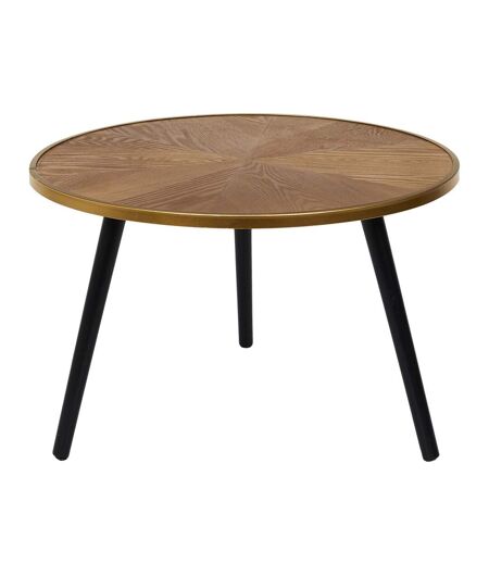 Duo de tables gigogne Felix - Noir et Doré