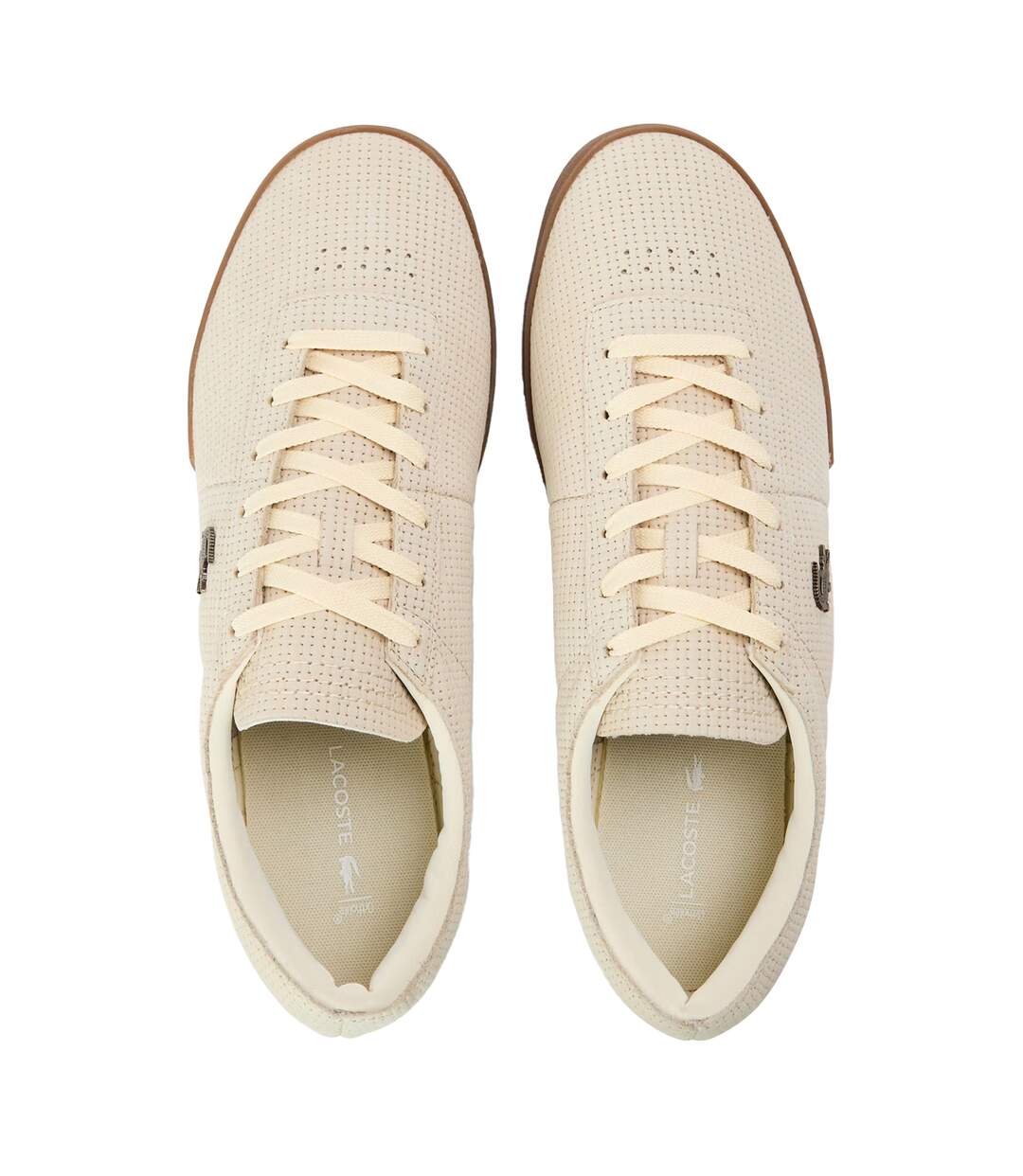 Baskets Aura Homme Blanc Cassé Lacoste-4