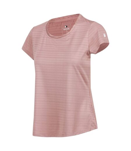 T-shirt limonite femme mauve clair Regatta