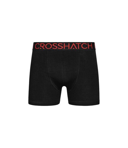 Boxers Chasma Homme Noir Crosshatch