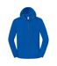 Veste À Capuche Iconic Premium Adulte Bleu Roi Fruit Of The Loom-1