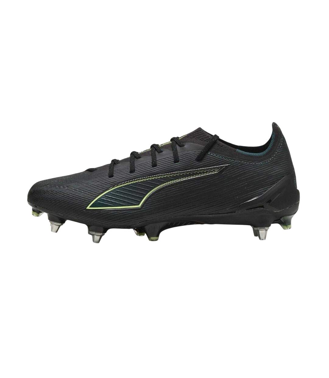 Mens Ultra 6 Match Soft Ground Football Boots  Black Puma-2
