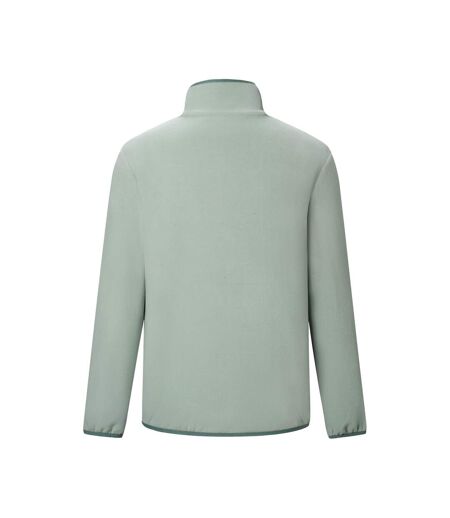 Veste Polaire À Col Montant Motif/style Détail Contrasté Frankie Homme Vert Pâle Vert Gris Foncé Regatta