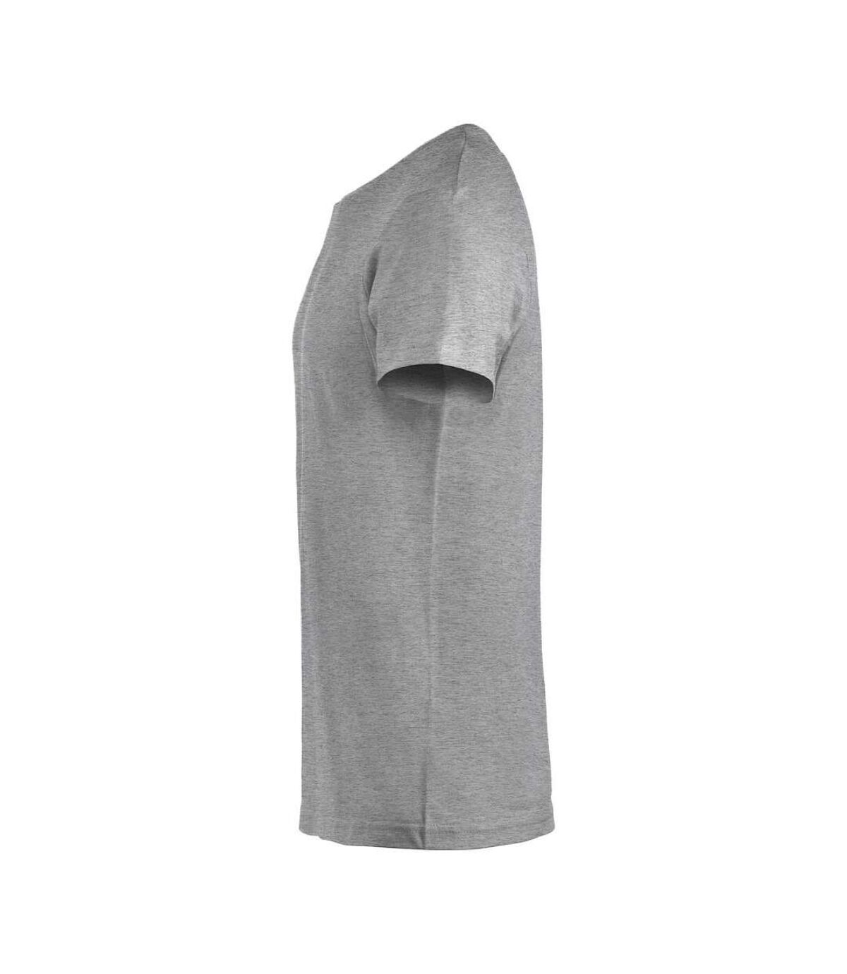 Clique Mens Melange T-Shirt (Gray)