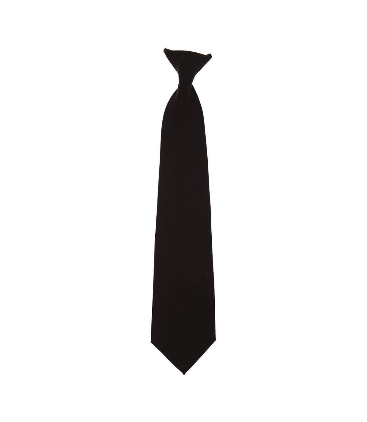 Yoko Clip-On Tie (Pack of 4) (Black) (One Size) - UTBC4157