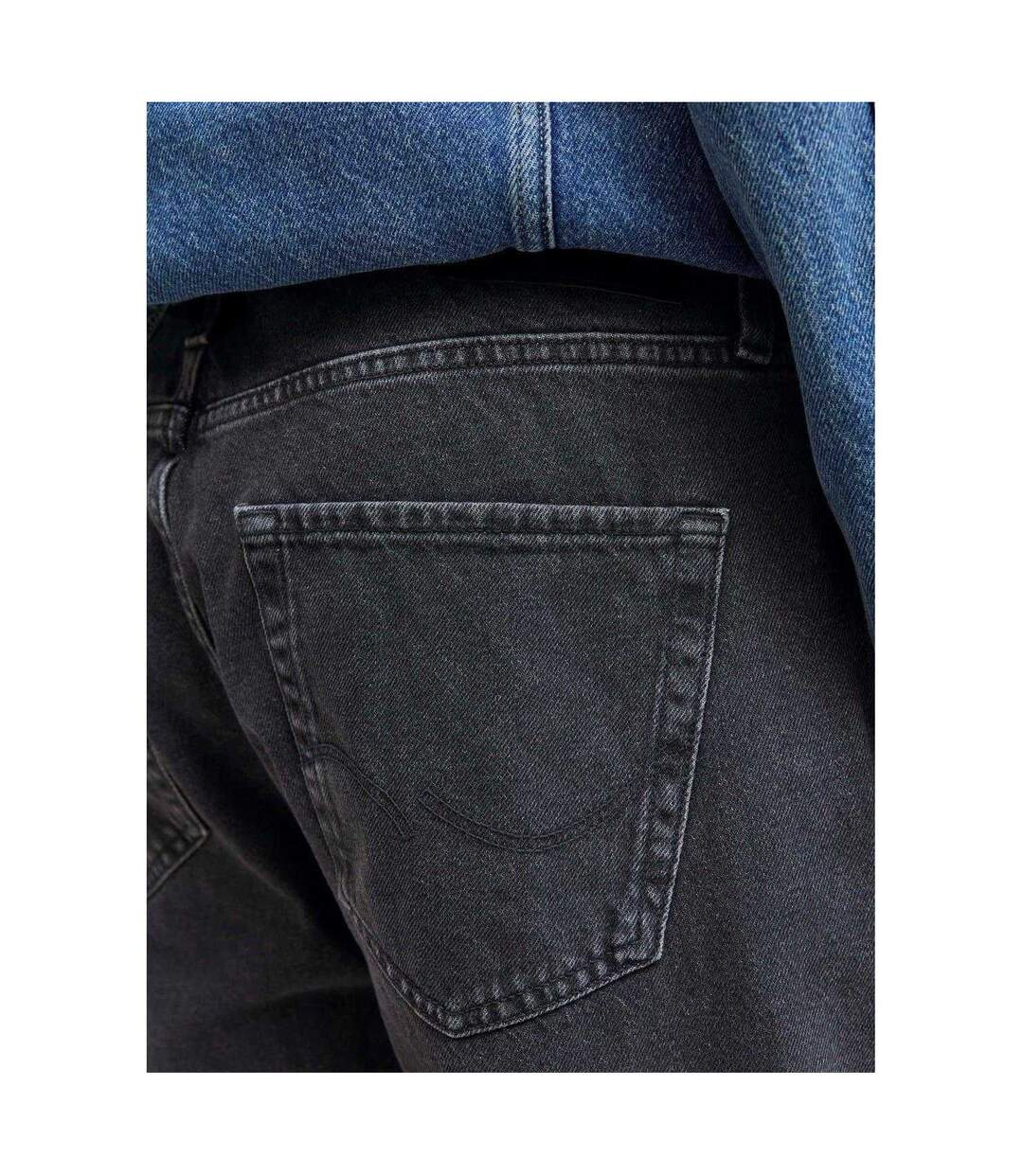 Jean Alex Homme Denim Noir Levis-4