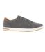 Mens Tezzy Canvas Low Cut Trainers Grey Dune London-1