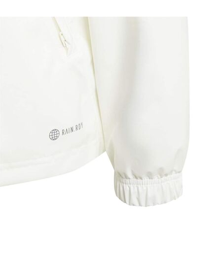 Veste Anthem Motif/style Fédération Suédoise De Football Femme Blanc Cassé Adidas
