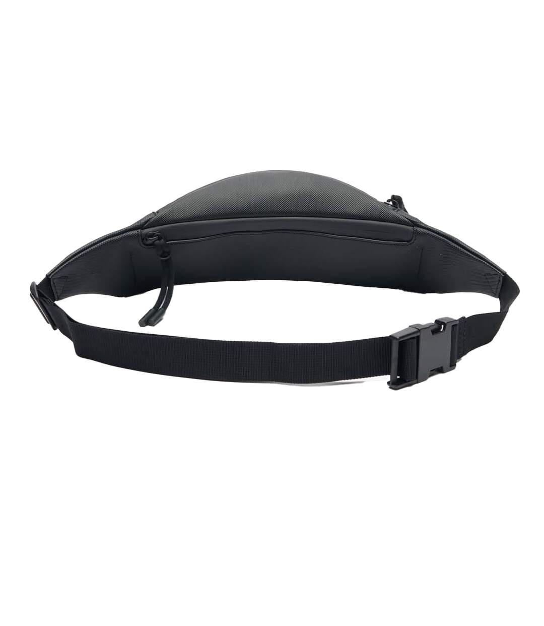 Stripe Canvas Logo Waist Bag One Size Black Lacoste-2