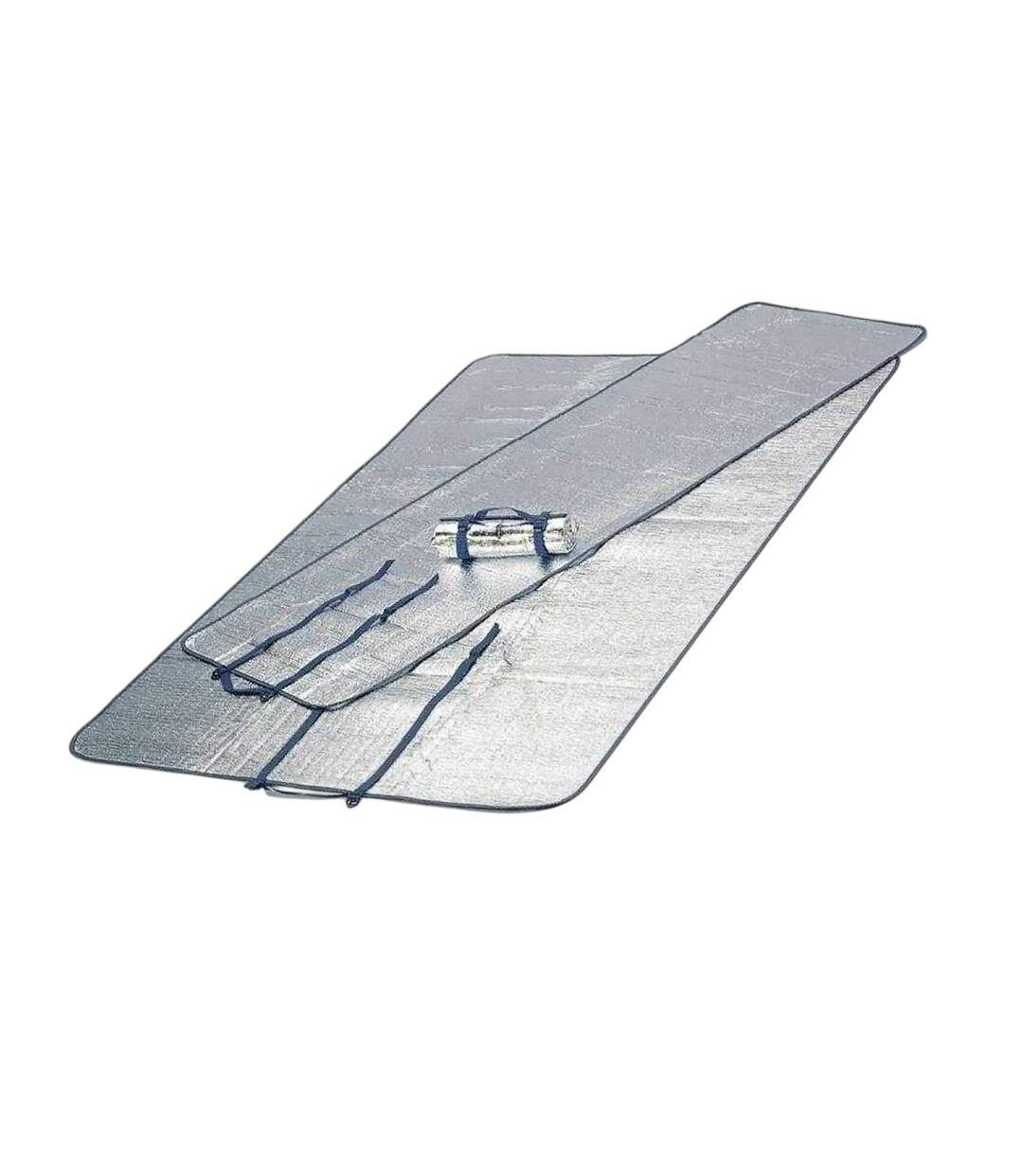 Tapis Motif/style Petit Double Taille Unique Argenté High Peak-2