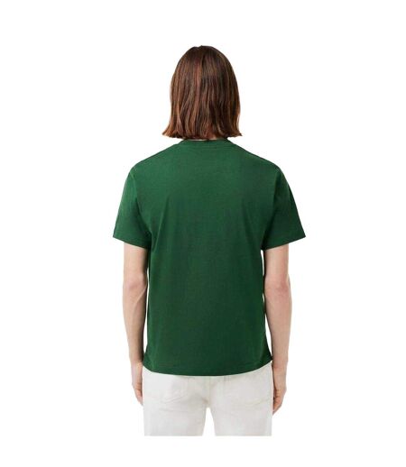 T-shirt Motif/style Logo Brodé Homme Vert Lacoste