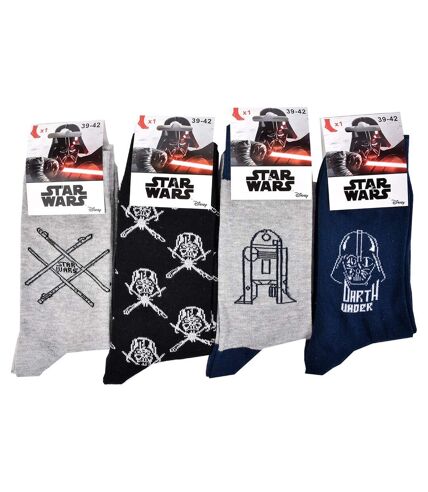 Chaussettes homme Star Wars en Coton Pack de 12 Paires