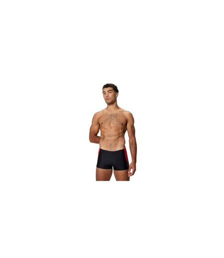 Mens Dive Two Tone Swim Shorts Black Speedo