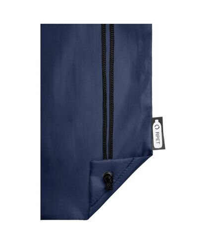 Oriole recycled drawstring backpack one size navy Bullet