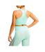 Brassière De Sport California Cute Femme Bleu Gym Hero-2