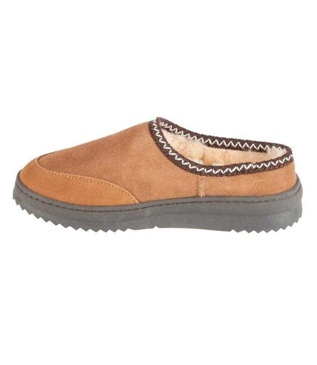 Chaussons Platinum Outback Scuff Femme Marron EMU Australia-3
