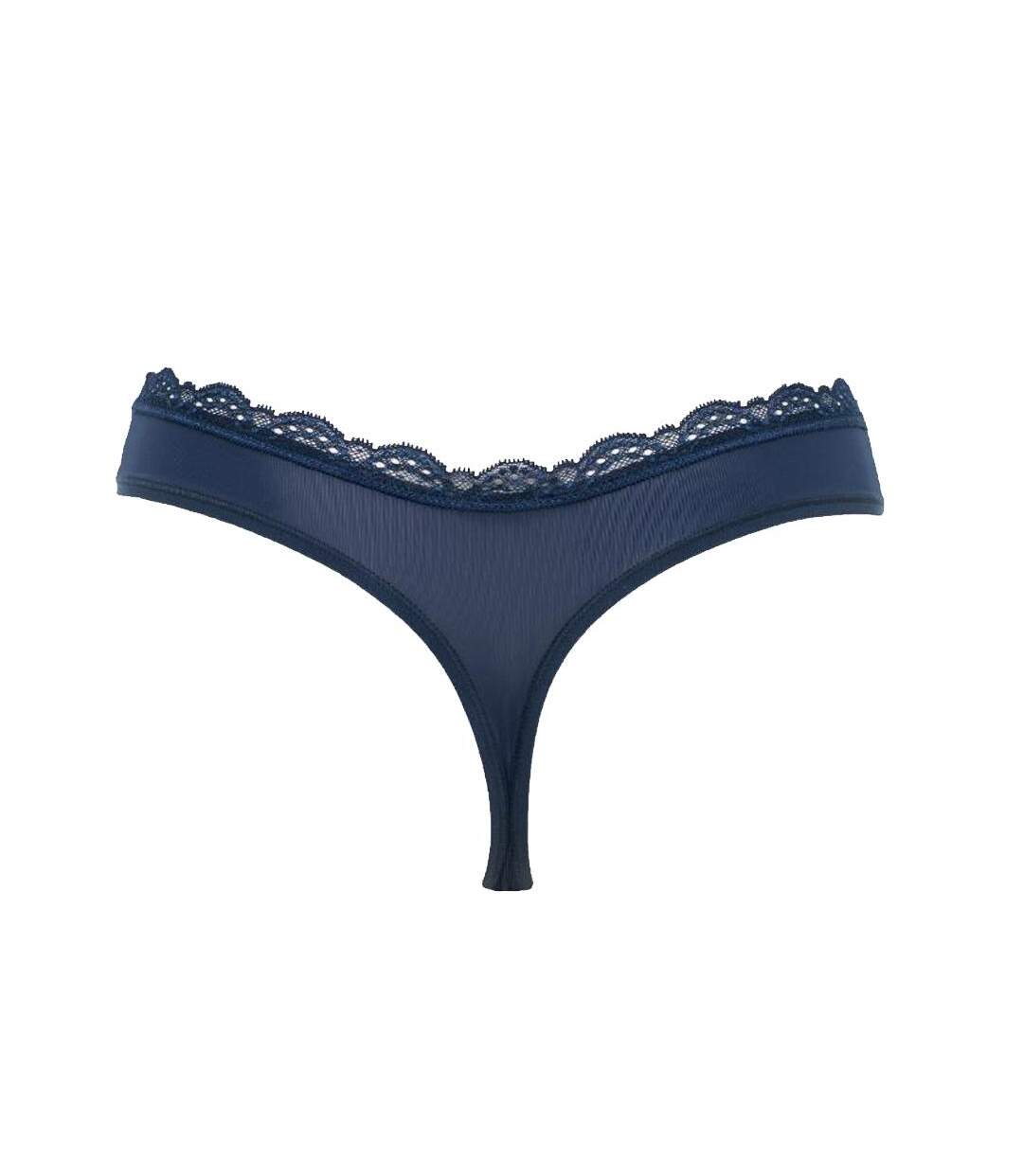 String marine femme calvin klein jeans thong - l-2