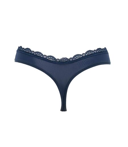 String marine femme calvin klein jeans thong - l