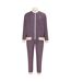 Mens Check Plaid Tracksuit Red Lonsdale-1