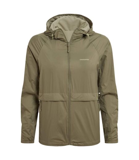 Womens/ladies Rosa Nosilife Reversible Jacket Wild Olive Vert Craghoppers