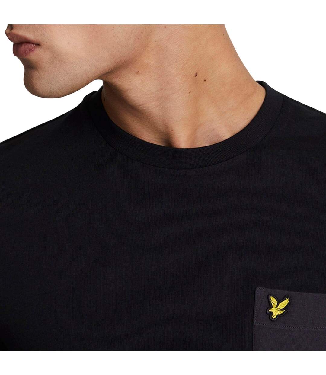 T-shirt Homme Noir Lyle & Scott-4