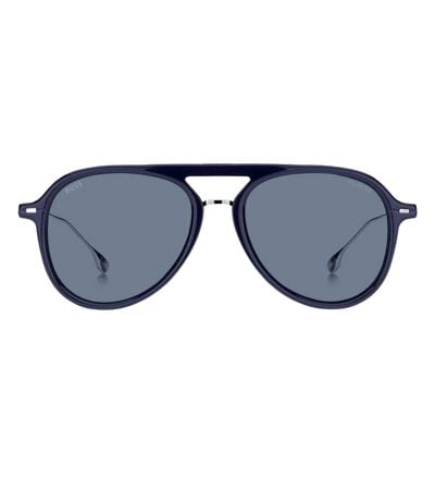 Lunettes De Soleil 0kb7 Z1 Homme Taille Unique Bleu Hugo Boss