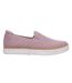 Womens/ladies Coast Drive Textured Loafers Pink Skechers-3