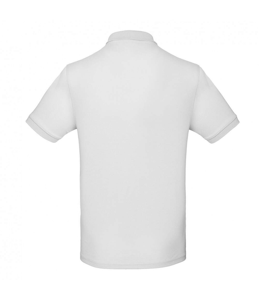 Polos homme blanc B&C-2