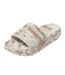 Claquettes Adilette Lumia Adulte Marbré Marron Adidas-4