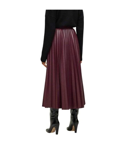 Jupe Mi-longue Veplika Femme Rouge Boss