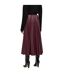Jupe Mi-longue Veplika Femme Rouge Boss-3