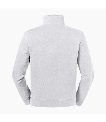Russell Mens Authentic Quarter Zip Sweatshirt (White) - UTBC4655