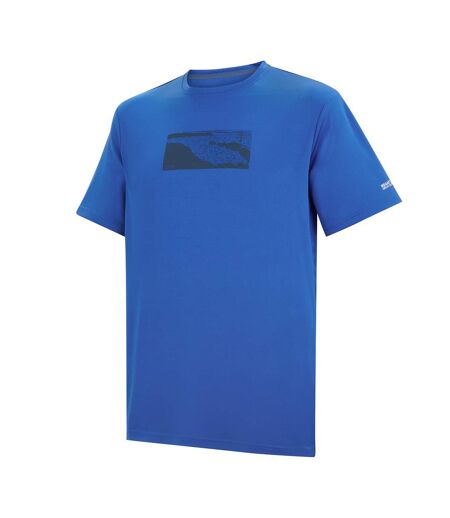 Mens Fingal River T-shirt Olympian Blue Regatta