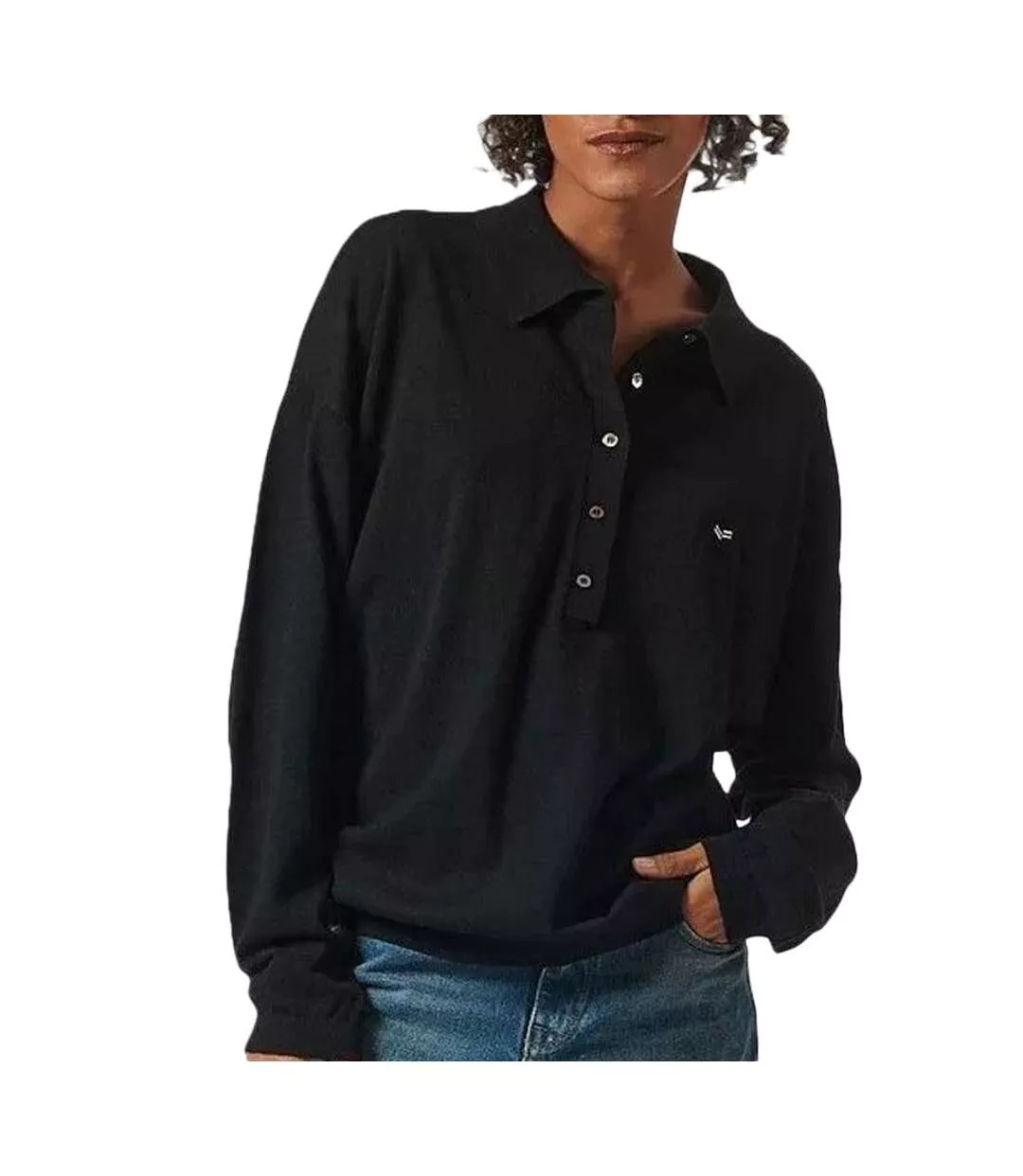 Pull noir femme kaporal livia-1