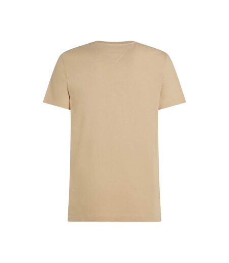 T-shirt Motif/style Logo Sur Poitrine Femme Bois De Santal Tommy Hilfiger