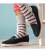 9 Pack Ladies Soft Breathable Bamboo Non Elastic Dress Socks-4