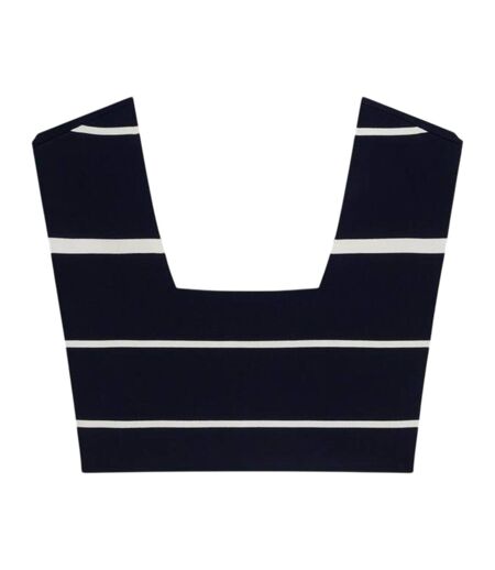 Womens/ladies Knitted Top Navy Ted Baker