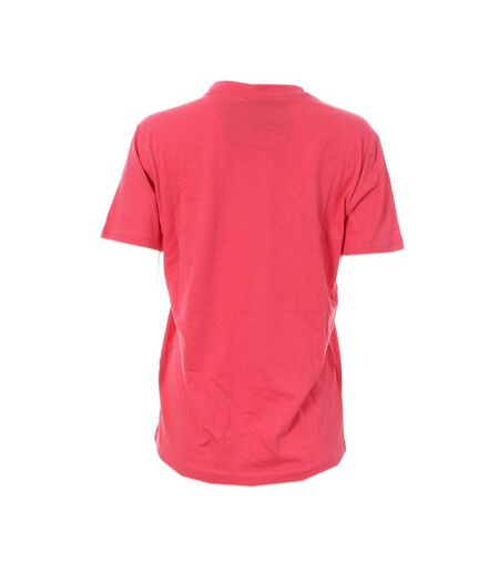 T-shirt Rose Femme Gotcha Fishman - L