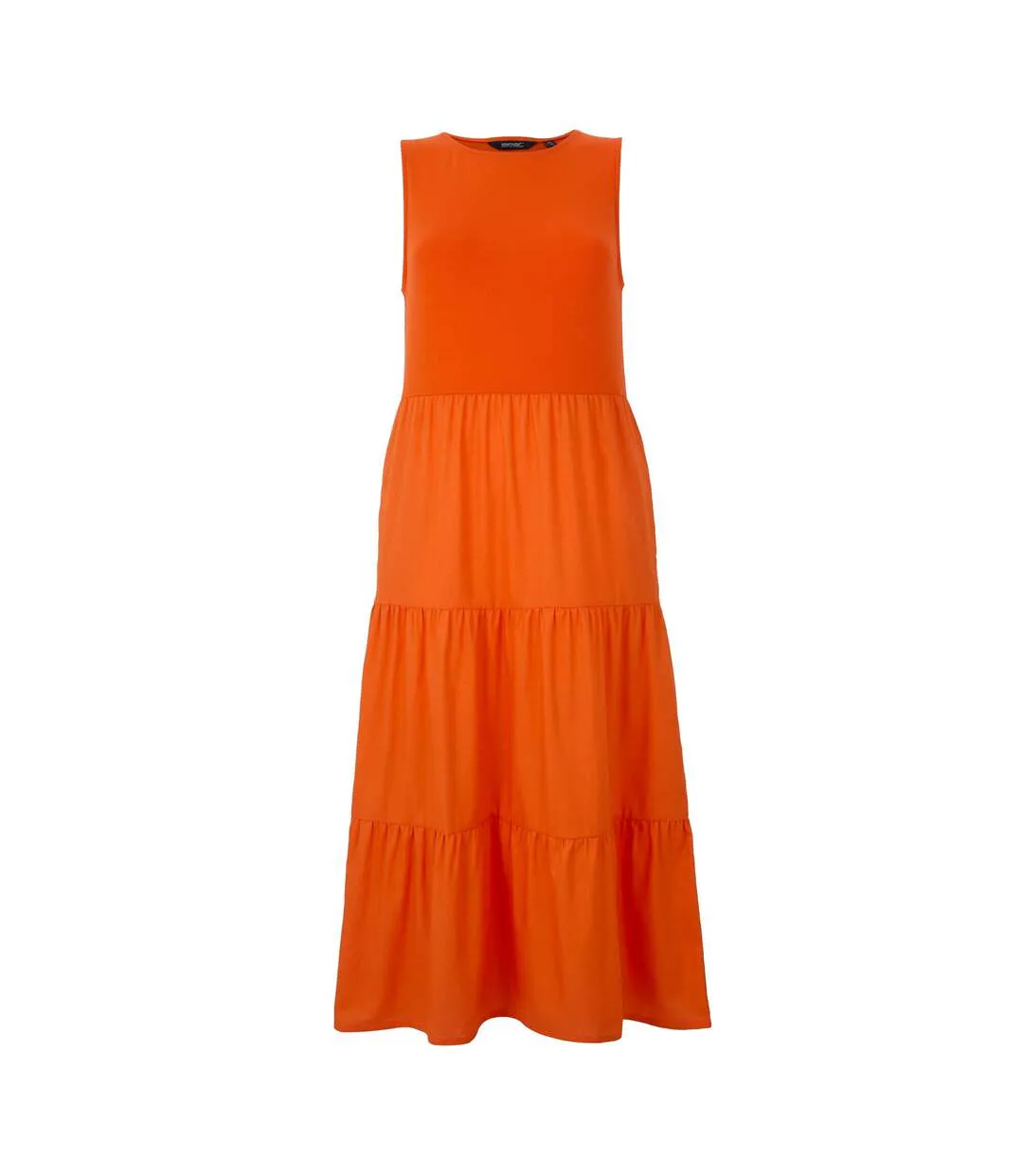 Womens/ladies Tarise Midi Dress Tangerine Tango Regatta-2