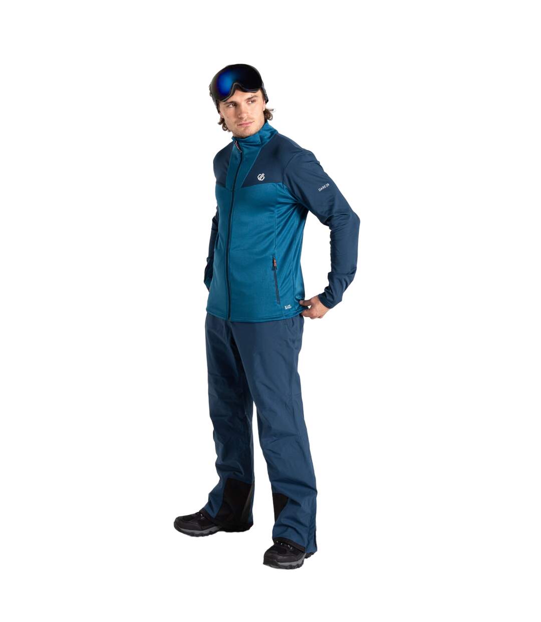 Haut de sport substratum homme bleu sarcelle / denim sombre Dare 2B